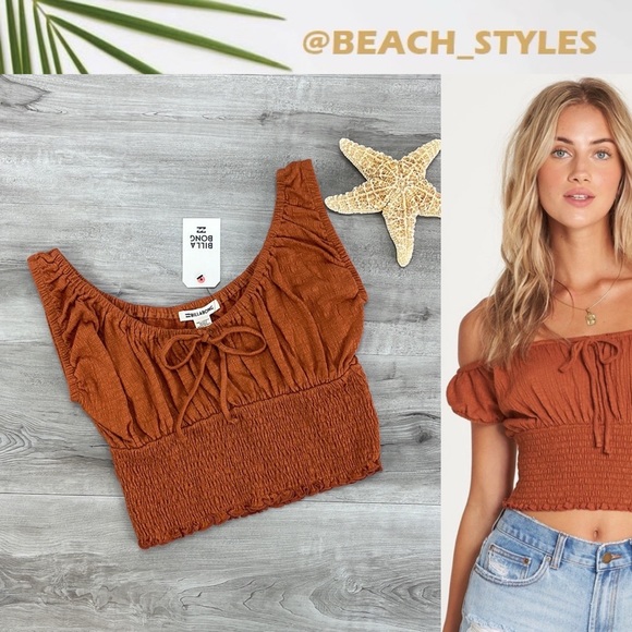 Billabong Tops - 🔆BILLABONG🔆GATE WAY CROP TOP